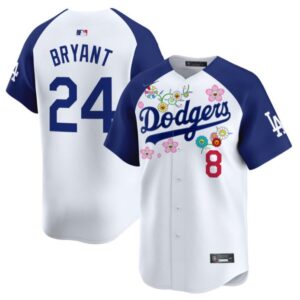 Kobe Bryant Jersey #24 Dodgers x Takashi Murakami 2025 Vapor Limited Stitched Alternate