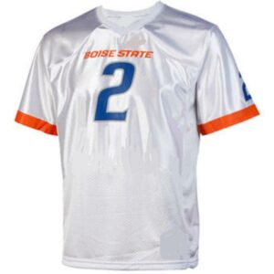 Custom Boise State Football Jersey Name And Number NCAA College White
