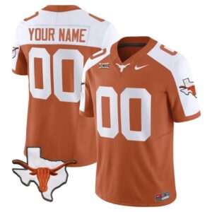 Custom Texas Longhorn Jersey Name and Number Vapor Limited College Football Stitched Alternate