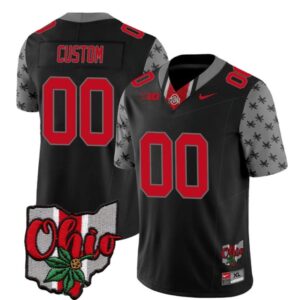Custom Ohio State Buckeyes Jersey Name and Number College Football 2023 Stitched Alternate Black