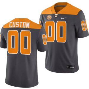 Custom Tennessee Volunteers Jersey Name and Number 2023 Artful Dodger Smokey Grey Alternate Football