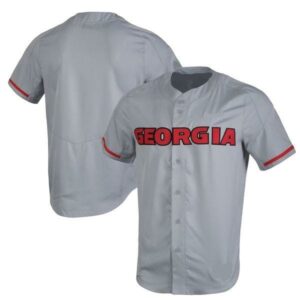 Georgia Bulldogs Custom Name and Number College Baseball Jersey