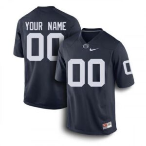 Personalized Penn State Football Jersey Name Number NCAA Blue