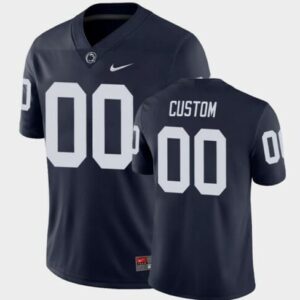Custom Penn State Football Jersey Name and Number College Game Navy
