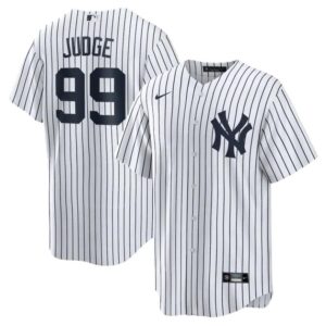 Men's Or Youth Aaron Judge #99 New York Yankees Home Replica Player Name Jersey - White