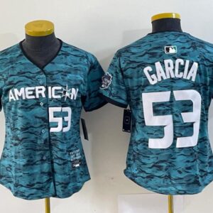 Women's Or Youth Adolis Garcia #53 American League 2023 All-Star Limited Jersey - Teal