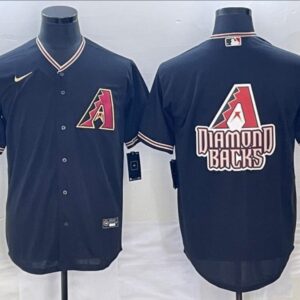 Men's Or Youth Arizona Diamondbacks Home Jersey - Black Christmas Gift