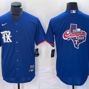 Men's Or Youth Texas Rangers 2023 World Series Champions Fashion Jersey Christmas Gift