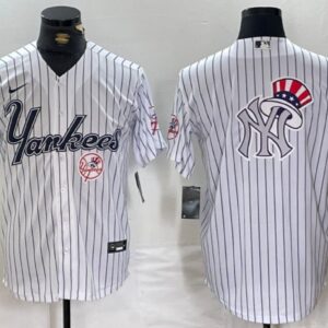 Men's New York Yankees Home Replica Jersey - White Christmas Gift