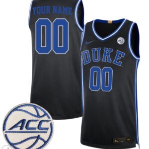 Custom Duke Blue Devils Jersey College Basketball Game Stiched Black