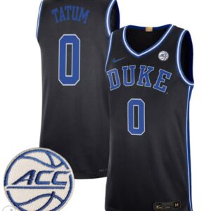 Jayson Tatum Jersey #0 Duke Blue Devils College Basketball Stiched Black
