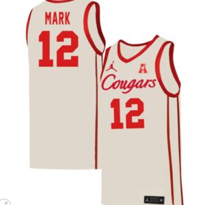 Tramon Mark Jersey #2 Houston Cougars College Basketball Stiched White