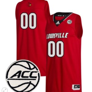 Custom Louisville Cardinals Jersey College Basketball Stiched Red