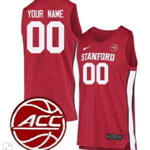Custom Stanford Cardinal Jersey College Basketball Stiched Cardinal