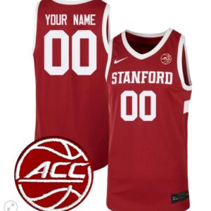 Custom Stanford Cardinal Jersey College Basketball Stiched Game Cardinal