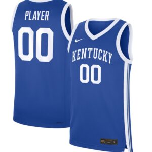 Custom Kentucky Wildcats Jersey Name, Number NIL Basketball Royal