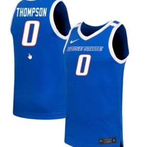 Tatum Thompson Jersey #0 Boise State Broncos NIL Basketball Royal