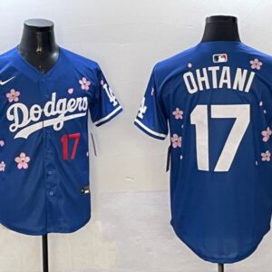 Men's Shohei Ohtani #17 Los Angeles Dodgers Tokyo Series 2025 Jersey Royal