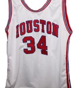 Akeem Olajuwon Jersey #34 Houston New Basketball White