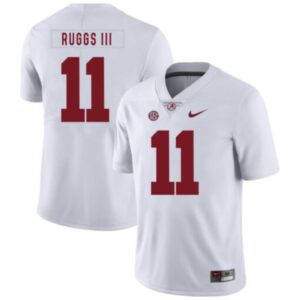 Alabama Crimson Tide #11 Henry Ruggs III College Football Jersey White