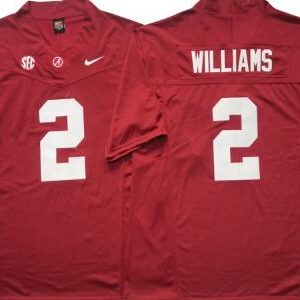 Alabama Crimson Tide #2 Ryan Williams Red Vapor F.U.S.E. Limited Jersey