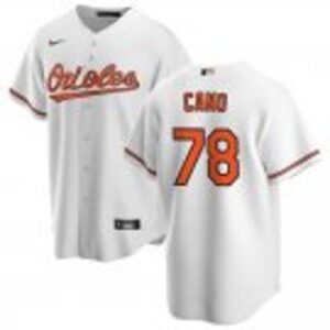 Baltimore Orioles #78 Yennier Cano White Home Jersey