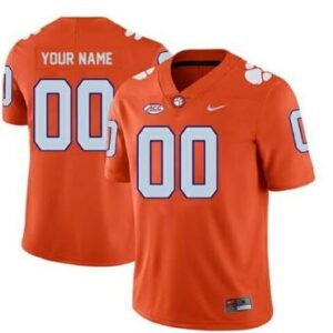 Clemson Customize Jersey Legend Stitched College NCAA Football Orange