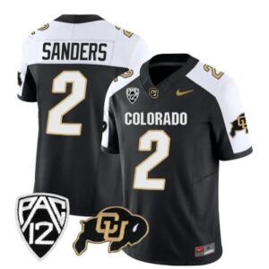 Colorado Buffaloes Shedeur Sanders Jersey #2 Vapor Limited All Stitched