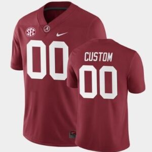 Custom Alabama Jersey Name and Number College NCAA Football Red