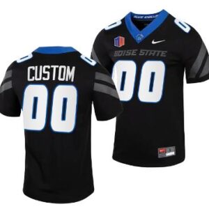 Custom Boise State Broncos Jersey Name, Number NCAA Football Untouchable Black