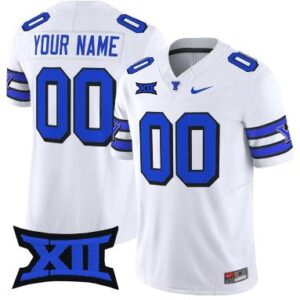 Custom BYU Cougars Jersey Vapor Limited College Football Stitched 1996 Throwback