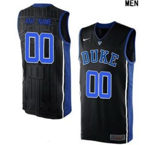 Custom Duke Blue Devils Jersey College Basketball Name and Number Elite Black