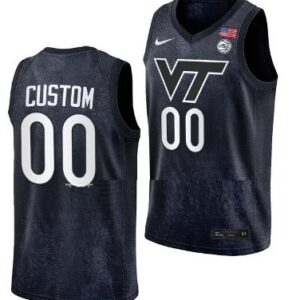 Custom irginia Tech Hokies Jersey Name and Number College Basketball Swingman