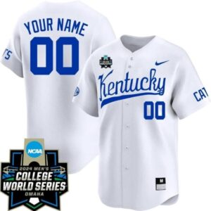 Custom Kentucky Wildcats Jersey 2024 College World Series Vapor Premier Limited