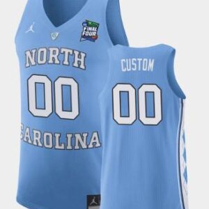 Custom North Carolina Jersey Name and Number Tar Heels Final Four Light Blue