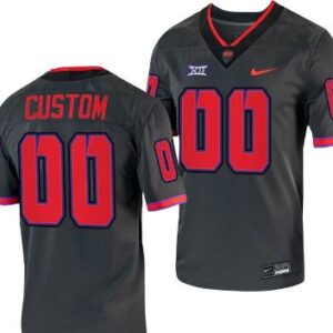 Custom TCU Horned Frogs Jersey Name and Number Alternate College Football Grey