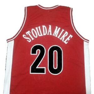 Damon Stoudamire Jersey #20 College Basketball Sewn Red