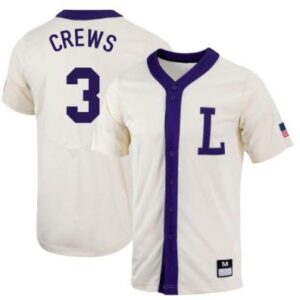 Dylan Crews Jersey LSU Tigers Baseball NCAA College White Alumni #3