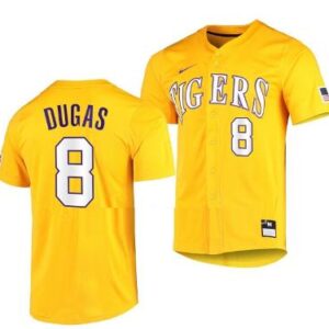 Gavin Dugas Jersey Lsu Tigers Baseball NCAA College Untouchable Elite Gold #8