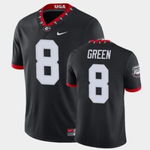 Georgia Bulldogs #8 A.J. Green Black College Football Alternate Game Jersey