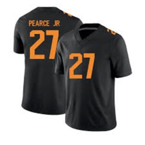 James Pearce Jr. Jersey Black #27 Tennessee Volunteers Game College Football St