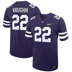 Kansas State Wildcats #22 Deuce Vaughn Purple Color Vapor Stitched Jersey