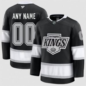 Los Angeles Kings Active Player Custom Black 2024-25 Home Stitched Hockey Jersey