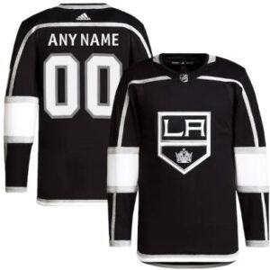 Los Angeles Kings  Home Primegreen Custom Jersey Black