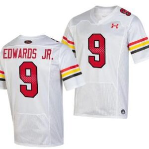 Maryland Terrapins Billy Edwards Jr Jersey #9 College Football Game Throwback