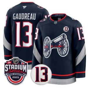 Men Johnny Gaudreau Jersey #13 Columbus Blue Jackets 2025 Stadium Series