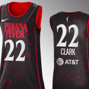 Men's #22 Caitlin Clark Indiana Fever 2024 Jersey Black