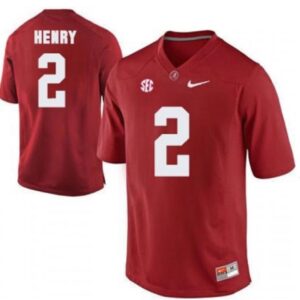 Men's Alabama Crimson Tide #2 Derrick Henry Color Stitched Jersey Red
