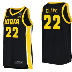 Men's Caitlin Clark Iowa Hawkeyes 2023 National Basketball Black Jersey