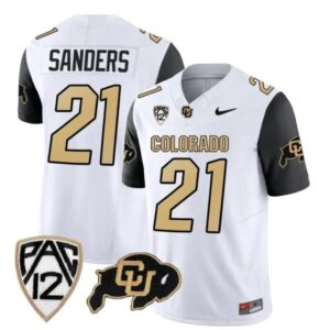 Men's Colorado Buffaloes Shilo Sanders Jersey #21 Vapor Limited College  Black
